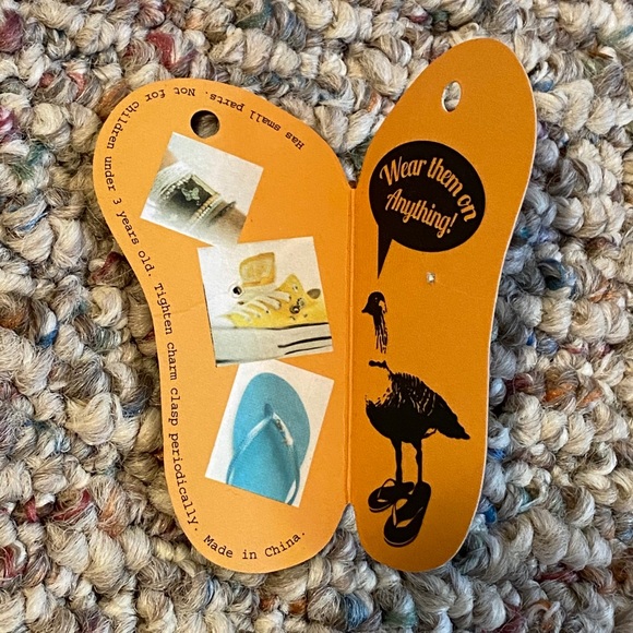 Island Sole Flip Flop Charm Hawaii Exclusive - Picture 2 of 3